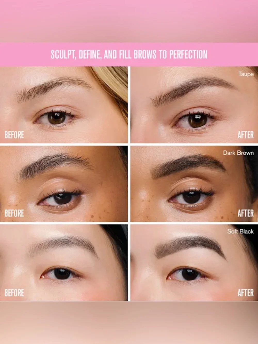 Jeffree Star Taupe Brow Designer Eyebrow Pencil- ash taupe, precision, vegan - Picture 8 of 10